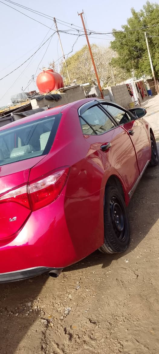 سلام عليكم للبيع كورلا  موديل 2016 فئه LE وارد امريكي رقم بغداد لمحرك كايم فقط كير و صدر امامي خلفي تخم تاير منضومه زنون بلاديه وصور الحادث والسونار مرفقه بل منشور داخل لون بيجي السعر 118 هزه جديده سنويه 2028  تحويل ثاني يوم للاستفسار اكثر الاتصال على الرقم *********** ابو حيدر
