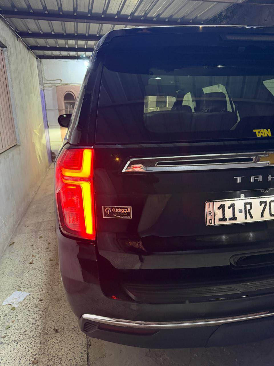 السلام عليكم 
اللهم صلي ع محمد وال بيت محمد 
رمضان كريم عليكم 
         🃏للبيع 🃏
👈تاهو موديل 2023 (LS)👉
🎰ماشيه 77 الف 
⚠️بيها طخه  خفيفه بلجاملغ الخلفي بلهلال ممصلحها 
✅ادامه كامله بيه
🌞وباقي المًواصفات مالتها معروفه وكلشي موضح بلصوره مالتها 
مكانها بغداد البياع 
متواجد واتس اب فقط مراسله 
      📲  (***********)📱
اوقات التواجد من الساعه (4) عصرا ولغايه الساعه (8) مساء بغداد, العراق
