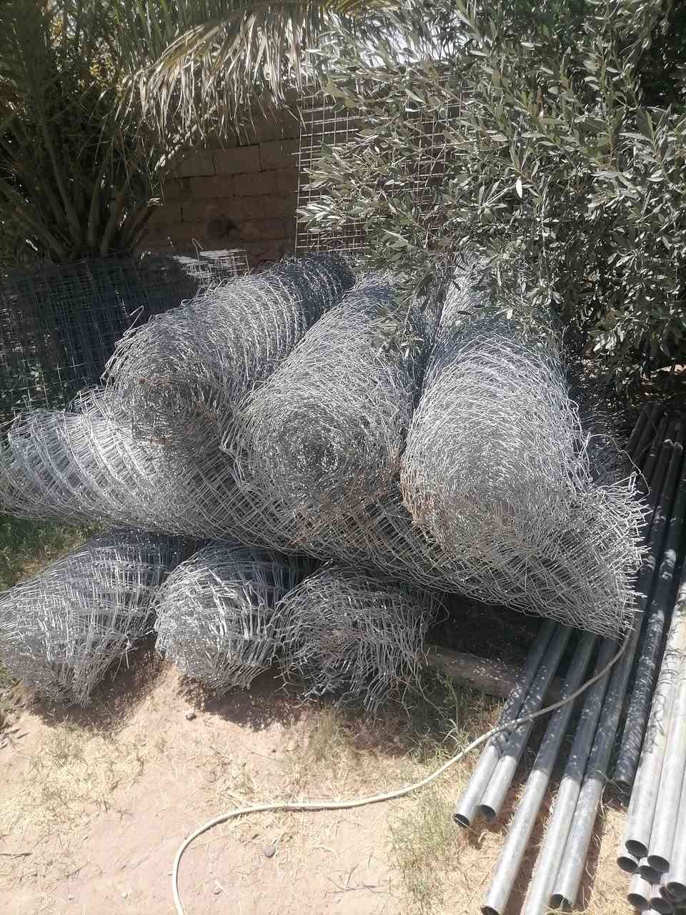 ***********
وصول وجبة جديده BRC جميع القياسات (ثقيل _وسط)
_باب مزرعه مترين في مترين 

_ارتفاع 150 فتحه 7  وسط 
_ارتفاع 150 فتحه 7 ثقيل
_ارتفاع 180 فتحه 6 وسط
_ارتفاع 180 فتحه 7 ثقيل
_ارتفاع 200 فتحه 7 وسط
_هيسكو جميع القياسات
المكان :القائم _العبيدي
