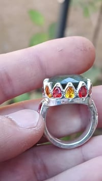 خاتم يدوي • تورمالين • قياس ٢١