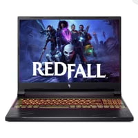 Acer nitro v16 Gpu:rtx 4050 Cpu:ci7 14600hx Ram:32 ddr5 Ssd:500+هارد 1...