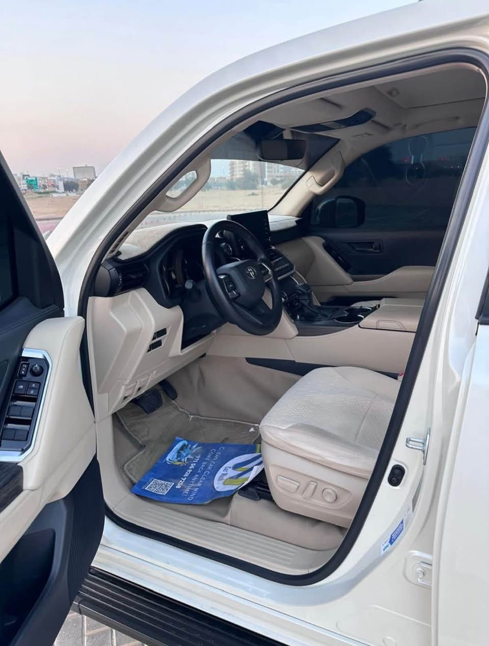 🚨 فرصة لعشاق اللاندكروز 🚨
🚗 تويوتا لاندكروز 2024
🇦🇪 موجودة بالإمارات
📘 تدخل على كتاب الشهداء
✅ خليجية مكفولة

💰 السعر 455$ واصل للميناء

للحجز والاستفسار:
📞 محمد الصافي: ***********
📞 فرع النجف: ***********
📞 فرع بغداد: ***********

📲 كروب الواتساب:
https://chat.whatsapp.com/KrkPgvjXppq32iCvSCUOWC?mode=gi_t

مكتب الصافي لتجارة السيارات 🔥🚗
