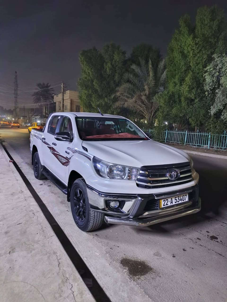 هايلوكس موديل 2017 رقم اربيل
هايلوكس  مديل ١٧ رقم اربيل ماشيه ١٤٠ مكينه كير وكفولات  تخم تاير جديد  حداديه جديده  كله كفاله  سياره كلش نضيفه تبريد تتدفه مابيها كل نقص

السعر 235 وبيها مجال بسيط

العنوان البصره الئمن الداخلي

***********
