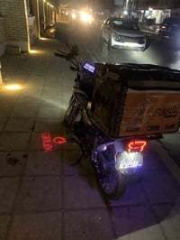 للبيع دراجة ايراني سولينك سيفان 2025  بيها شاشة و عداد البانزين و كلشي...