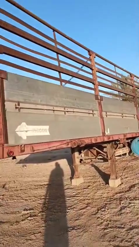 عربانه اوربي للبيع محدده طول ١٣ و٦٠ ثلاث محاور يرهم رابع دناكير ١٤ مربع لعاب سوري نضيفه السعر ( ٥٥ ) ورقه مكانه الرمادي للاستفسار الاتصال على الرقم ***********
