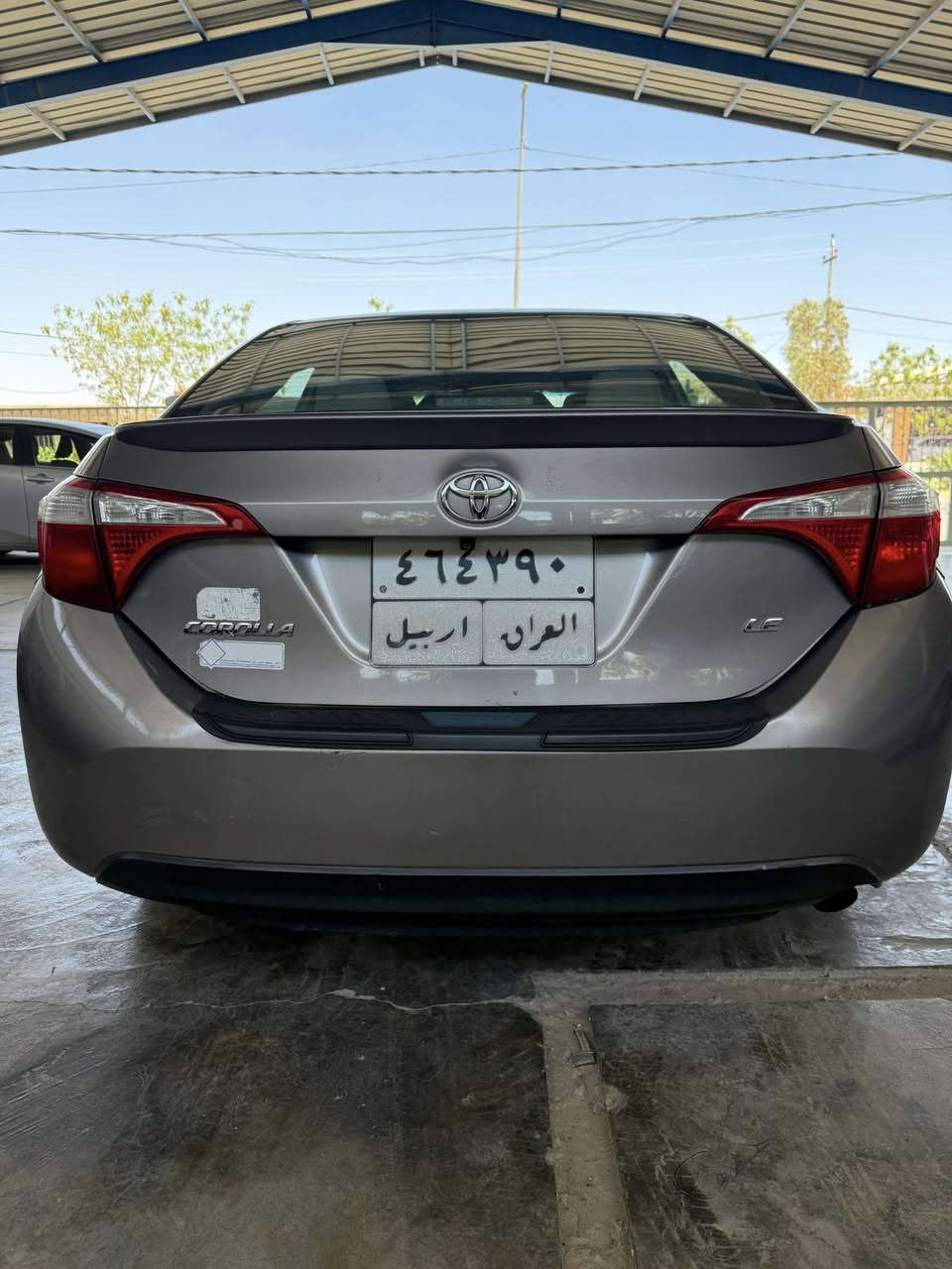 السلام عليكم
كورلا موديل 2016 رقم اربيل
مواصفات LE
داخل صحراوي
محرك 1800 
تبريد لمس
تحكم ستيرن 
شاشه اصليه 
كامره اصليه
اشاير مري
سبير ما نازل 
سنوية السيارة منتهية بـ 2024
حادث السيارة : صبغ جاملغ امامي جهة سائق + جاملغ خلفي جهة سكن فقط بدون دواخل

السعرر. : 108$ وبيها مجال

السياره جاهزة بدون أي نقص 
وبعد بيها مواصفات اكثرر
الموقع كركوك - ناحية الزاب 
الاستفسار : ***********
