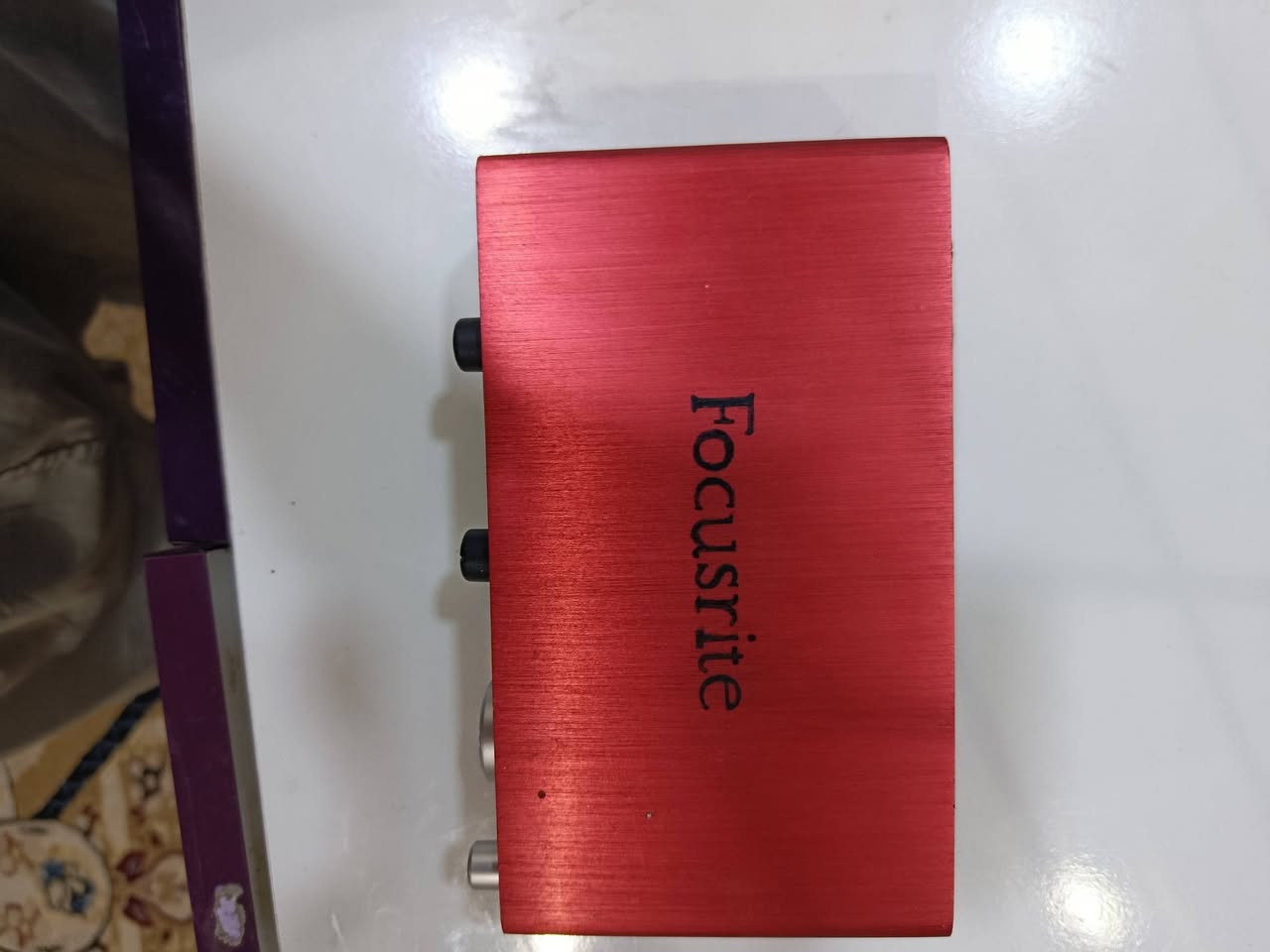 كارت صوت فوكس رايت الجيل الثاني السعر 100 الف ..المكان البصره


**إذا كنت صاحب هذا الإعلان وتريد حذفه لأي سبب، رجاءا أرسل رسالة إلى الدعم الفني**