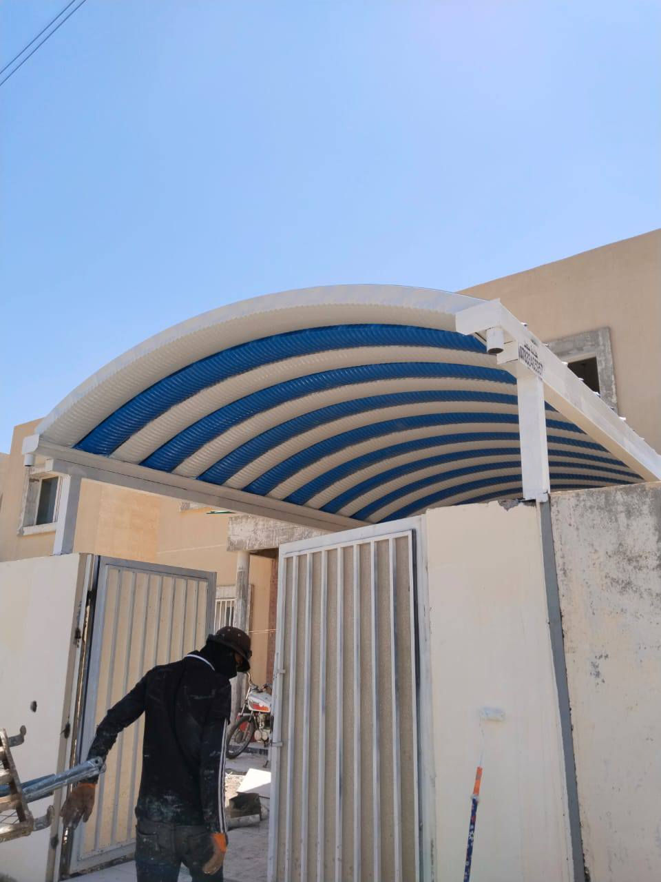 الحمدلله تم انجاز سقائف كيسبان في الناصريه بادارة حسان الحداد اتصال واتساب ***********   ***********
