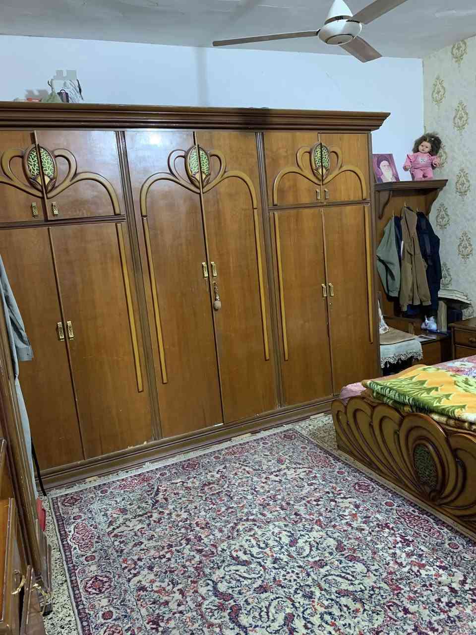 غرفة نوم صاج 6 طلاقات مع ملحق السعر 350 العنوان شارع جامع النور ***********
