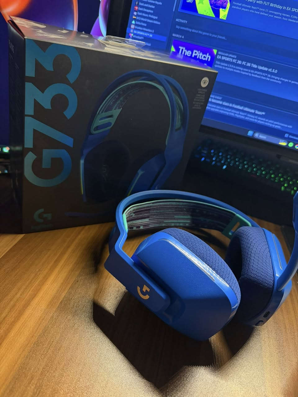 السلام عليكم شباب
سماعة LOGITECH G733 LIGHT SPEEDرايدها للبيع
السماعة مصار ساعتين من اشتريتها بعدهي نظيفة 

رايدها ب 120 الف 

سبب البيع : توازيت و اشتريتها و ما ناسبتني

مكاني بغداد الزعفرانية الاربع شوارع 

***********

ما عندي توصيل
