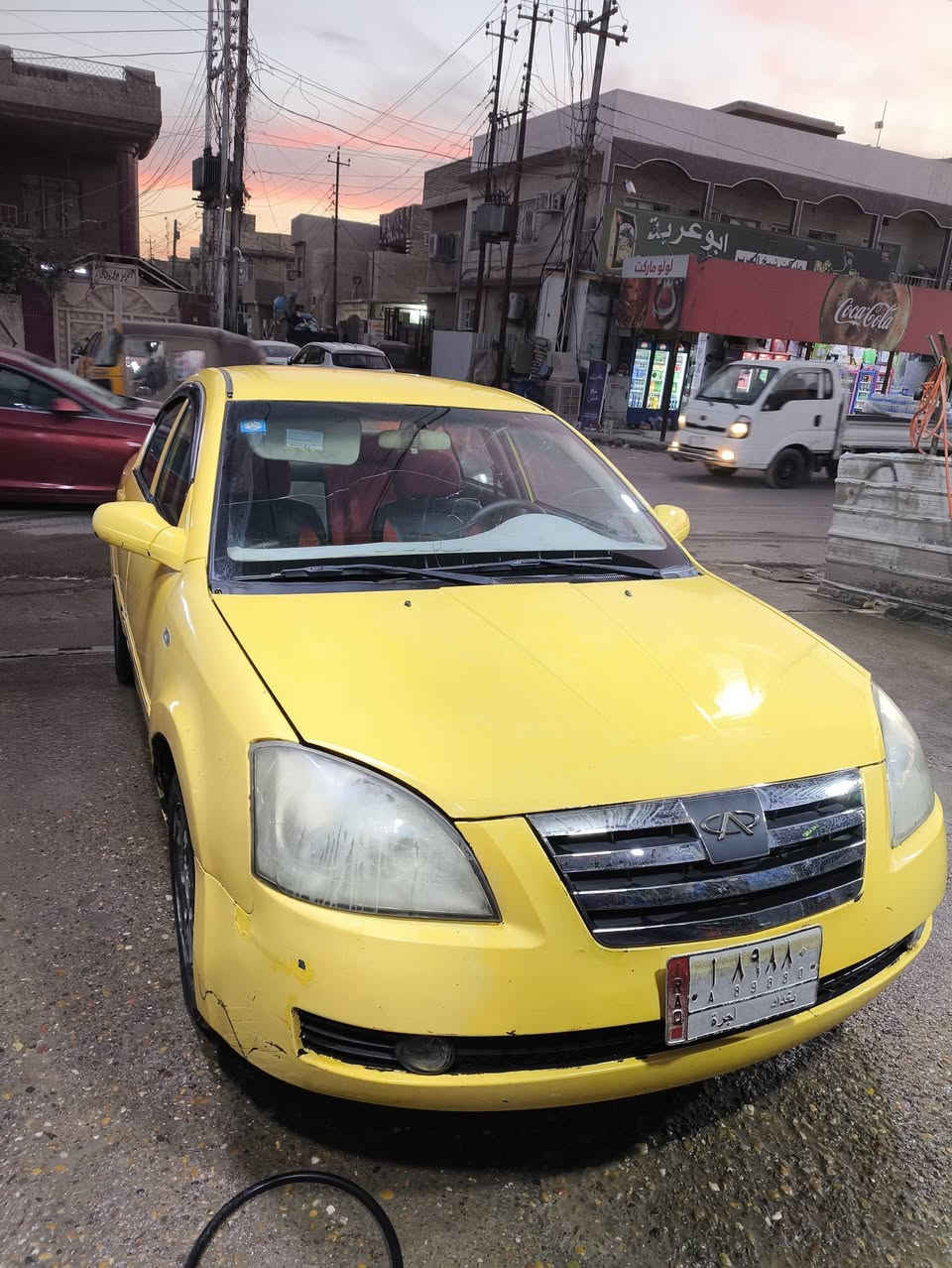 السلام عليكم للبيع شيري A5 كير مكينه مكفولات السعر 33 وبيه مجال مكاني وعفرانيه للاستفسار ***********
