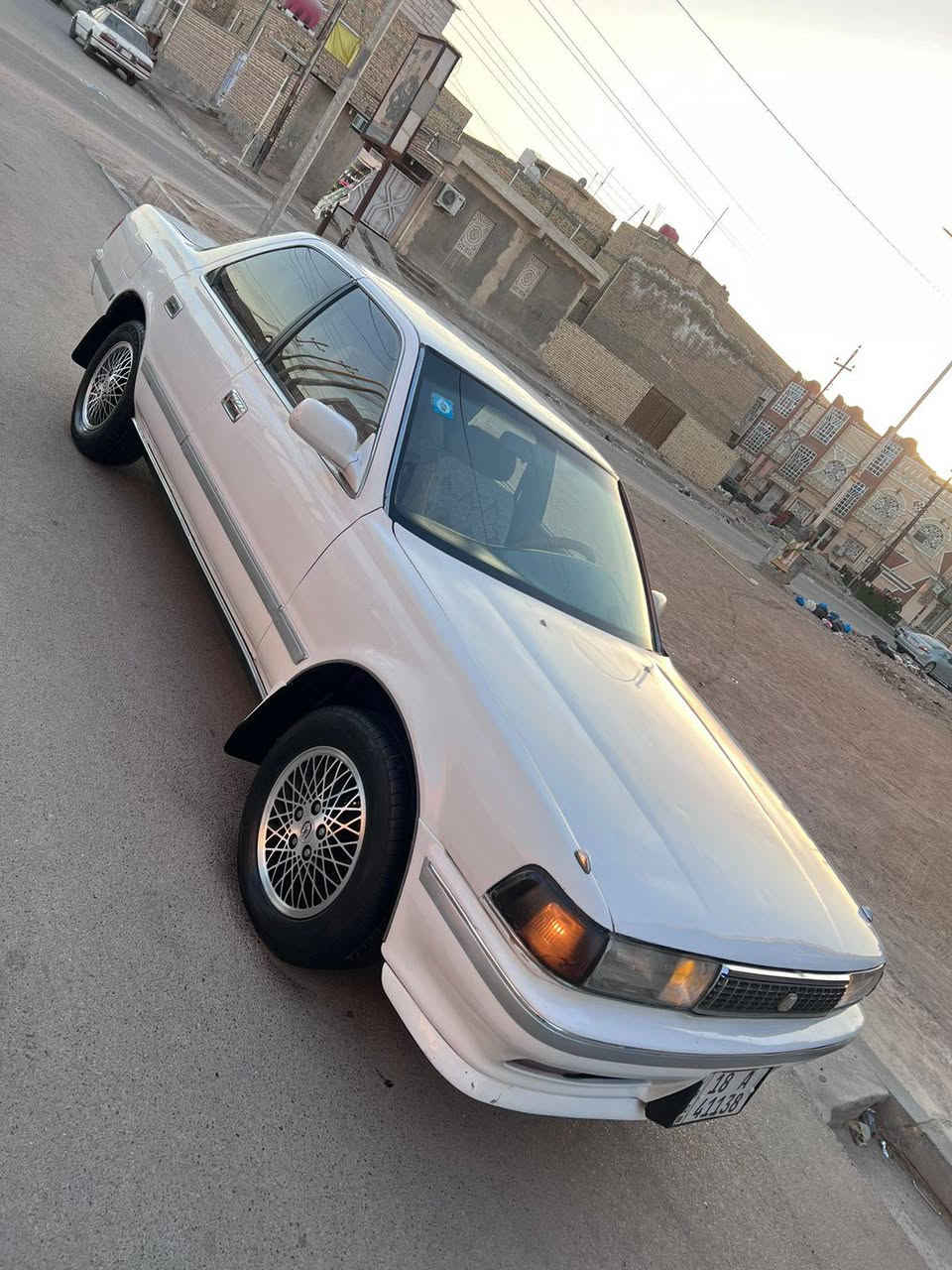 سلام عليكم سياره كرسته عضم مديل 93مكفوله ضربه وكصه ونقل جثه والعيب الشرعي صبغ جماليه فقد كير ومحرك ونجي ناعم جدد حداده تخم تاير جدد تبريد ثلج كهربايات جدد السعر55وبيه مجال مكان السياره ذي قار الرقم للستفسار *********** مكلف بل نشر ناصرية, ذي قار
