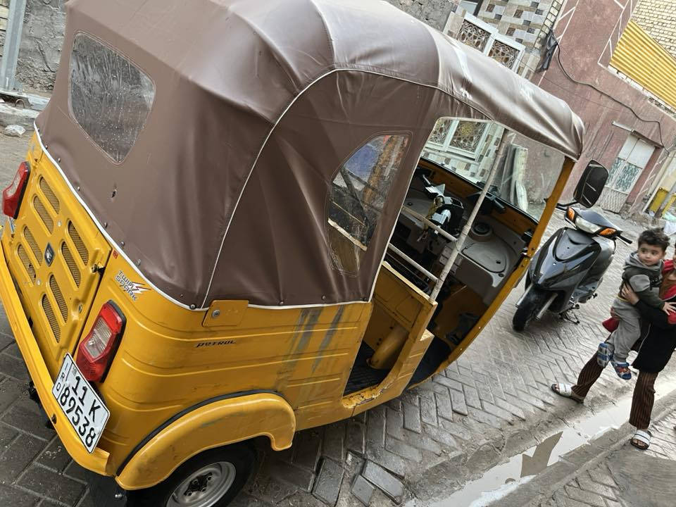 السلام عليكم تكتك البيع موديل 2019/11تكتك حلوه وخير من الله مجفته مرتين تجي وشوف بدون فشك سعره 5700وبيه مجال حك جيه مدينه الصدر قطاع 72 
***********
