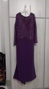 فستان تركي • لبسه ساعة • مقاس ٦٥-٧٥