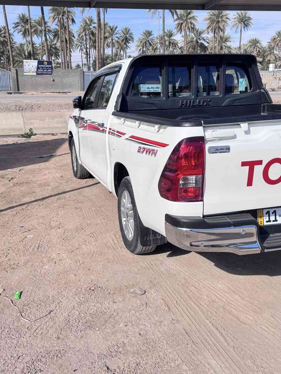 للبيع هايلوكس ناصي 2024 شركه ساز 
رقم بغداد اوتماتيك ماشيه ٦٠ الف 
مكاني كربلاء الحسينيه 
السعر ب ( ٣٠٠) وبيه  مجال للاستفسار اكثر الاتصال عل الرقم ***********
