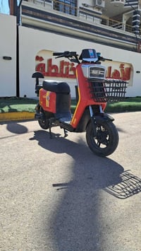 دراجة شحن • ار٧ • بطاريات جديدة