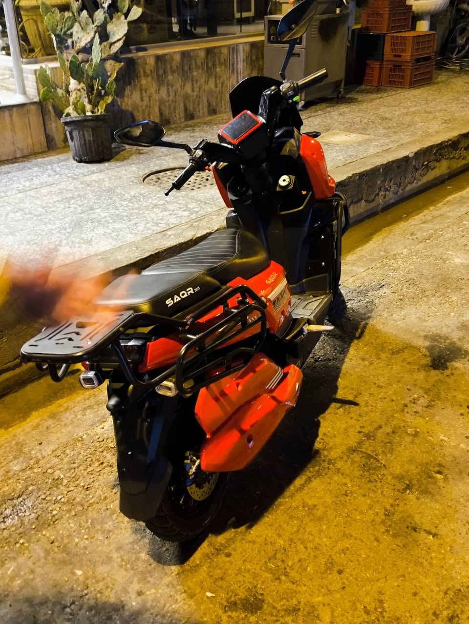 سلام عليكم دراجه باجي 2025 دراجه بعده جديده 8 باتري سرعه دراجه 100 سعر مليون 250  وبي مجال  رقم جهاز *********** بي واتساب
