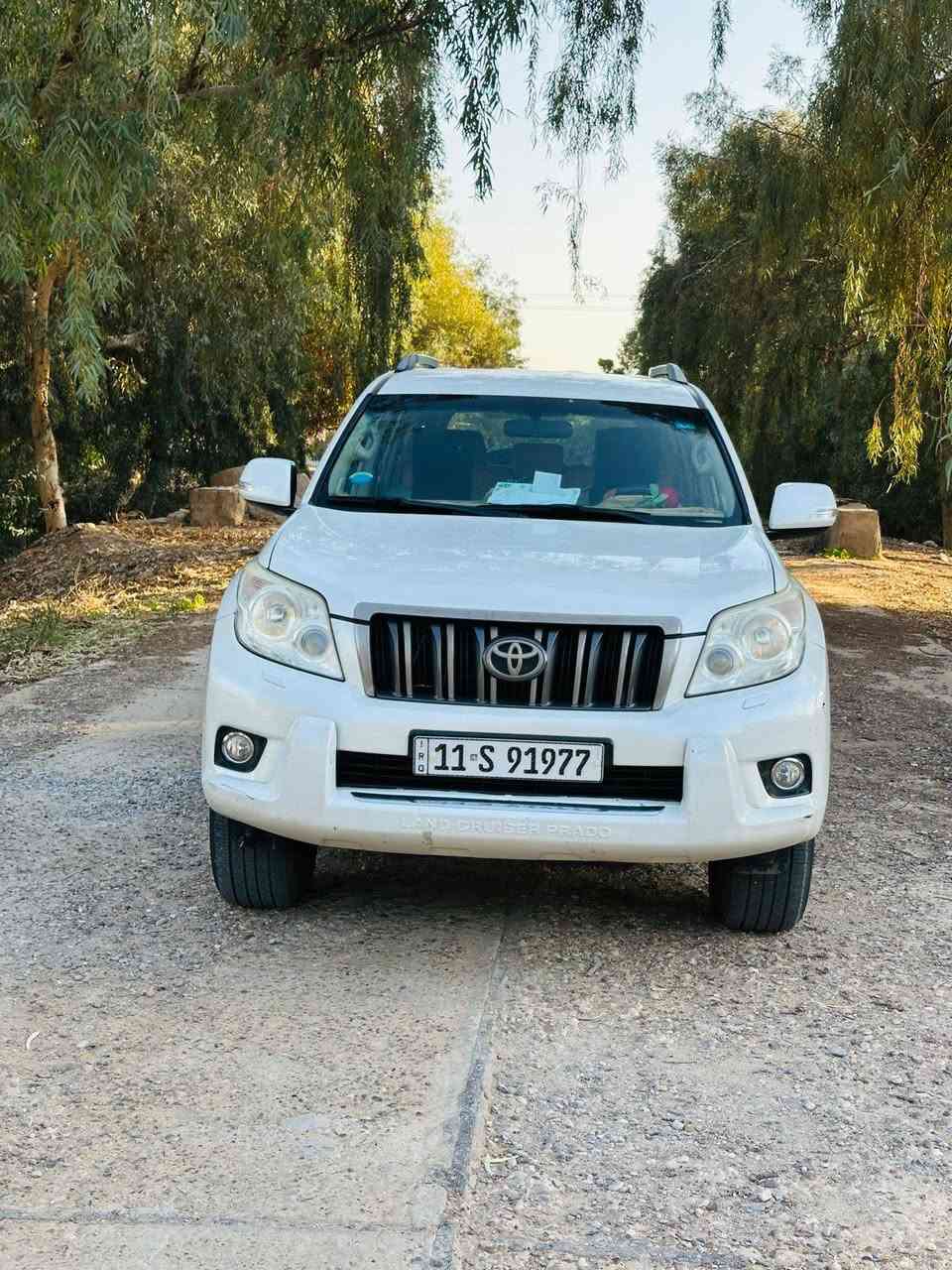 برادو 2012 للبيع او المراوس
محرك 4 سلندر
رقم بغداد/ تحويل مباشر 
مكفوله من الصبغ والتبديل 
(فقط الجاملغ الخلفي الايمن بيه نقاط بطش)
مكان السياره بابل 
***********
