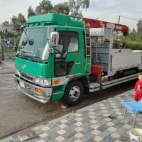 هينو انكر موديل 1996 كرين 2سلايت مكفوله شاصي سته وربع تخم تاير المكان ...