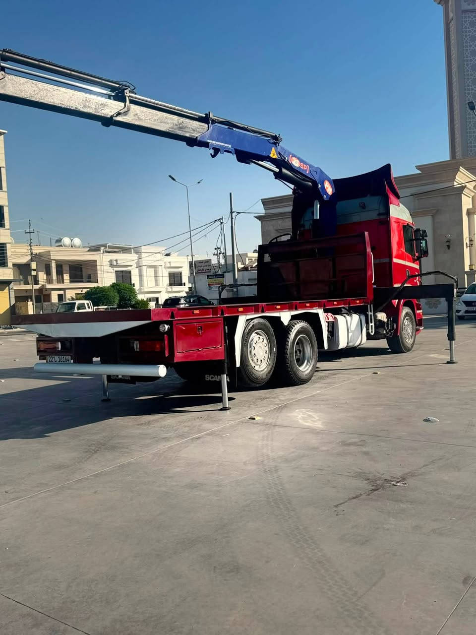 للبيع سكانيا كرين ٢٠٠٥فول ماصفات 
كرين ١٦طن بدون ريمونت جاهز للشغل 
سياره سنوي جديد لل ٢٠٣١ 
سعر٤٥٠$(***********)عنوان اربيل
