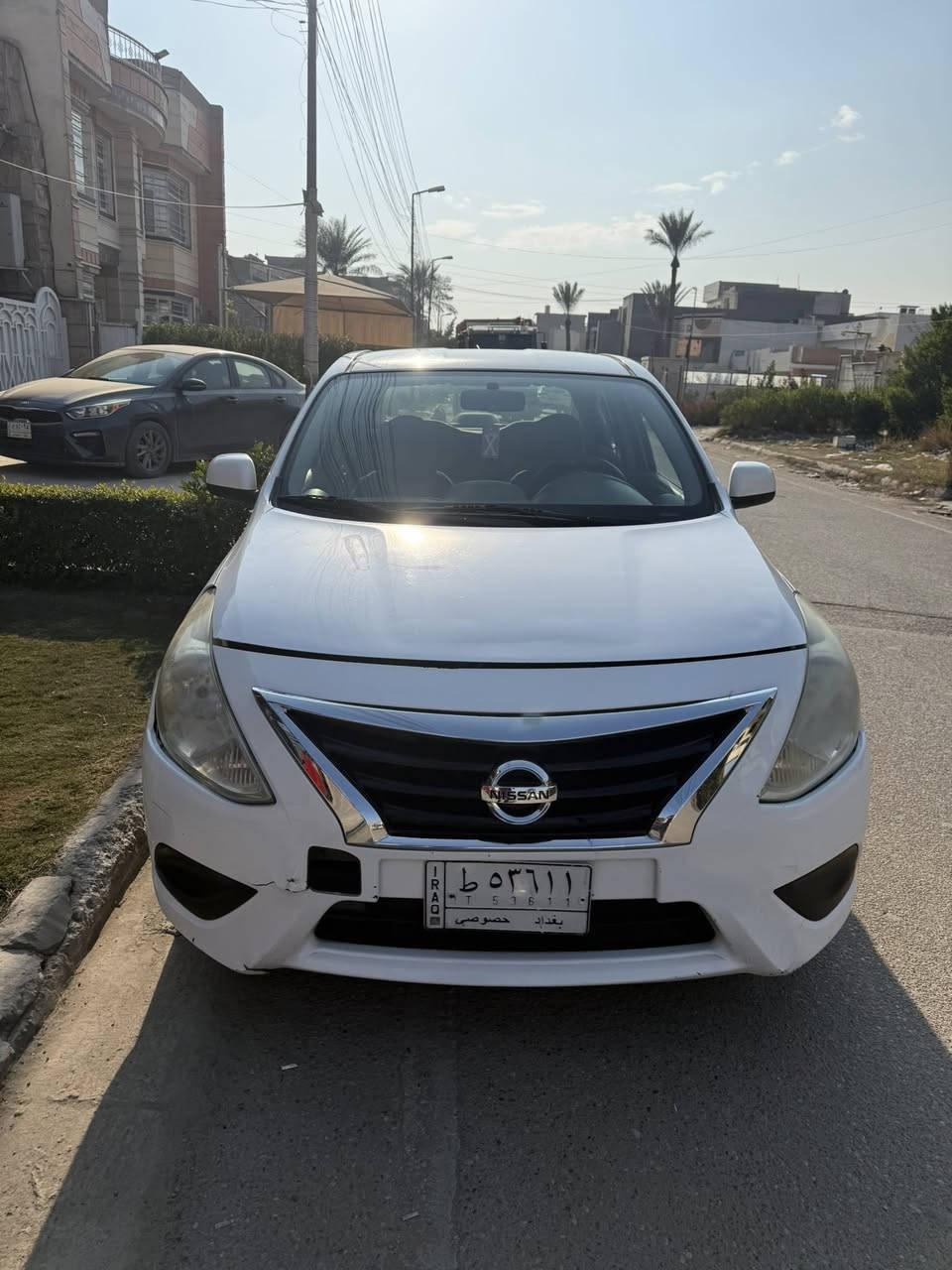 السلام عليكم نيسان هندي 2018ماشيه126كيلو ما بيه اي صبغ بيه طخات بسيطه السعر110لاستفسار ***********
