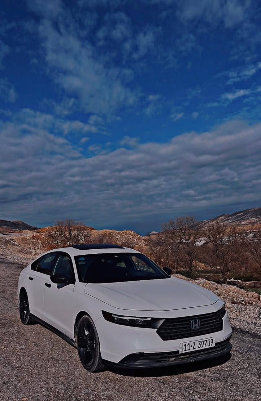 السلام عليكم شباب هوندا اكورد 2024 وارد امريكي

‏Honda accord hybrid sport 2024. 
حجم المحرك : 2000  Sport L هايبرد

ضرر السياره : جاملغ نفسه مشدود بدون صبغ وحافة البنيد Pdr ع كد 3 اصابع بدون دواخل 
1- مكينه 2000
2- شاشة كبيرة
3-فتحة
4- كاميرا خلفية 
4- كراسي تدفئة
5-كراسي كهرباء  
6- رادار امامي
7-مانع تصادم
8- محدد مسار 
9- تصحيح مسار
10- شفتات بالستيرن
11- مثبت سرعة
12- مانع انزلاق
13دخول ذكي 
14- إنارة ترحيبية
15-هاندبريك كهرباء
16-لايت عدسات زينون
17-نظام اوتو لايت Auto
18- لايت العالي زنون 
19-حساسات مطر 
20- حساسات دخول الإنفاق
21-حساسات ضغط هواء الإطارات
22- أوامر صوتية 
23- أنظمة قيادة (eco, ev, sport)
24-بلوتوث مدخل USB + AUX 

السعر : 205 وبيه مجال للشراي 

للاستفسار *********** , *********** 
مكان سيارة بغداد حي الحسين
