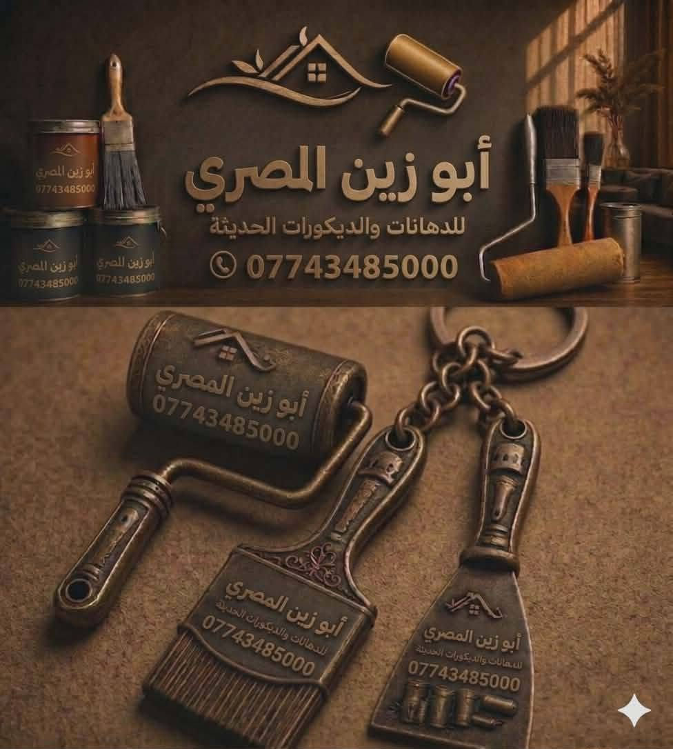 السلام عليكم ورحمه الله وبركاته موجود كادر صبغ بيوت واخشاب مصري في ميسان شغل مرتب ونظيف جدا للتواصل معنا ***********واتس ***********
