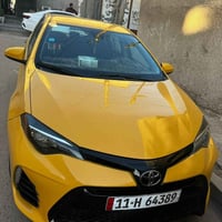 كورلا وارد امريكي2019 سياره فئه le محدث بجمها . سياره كير ومحرك وتبريد...