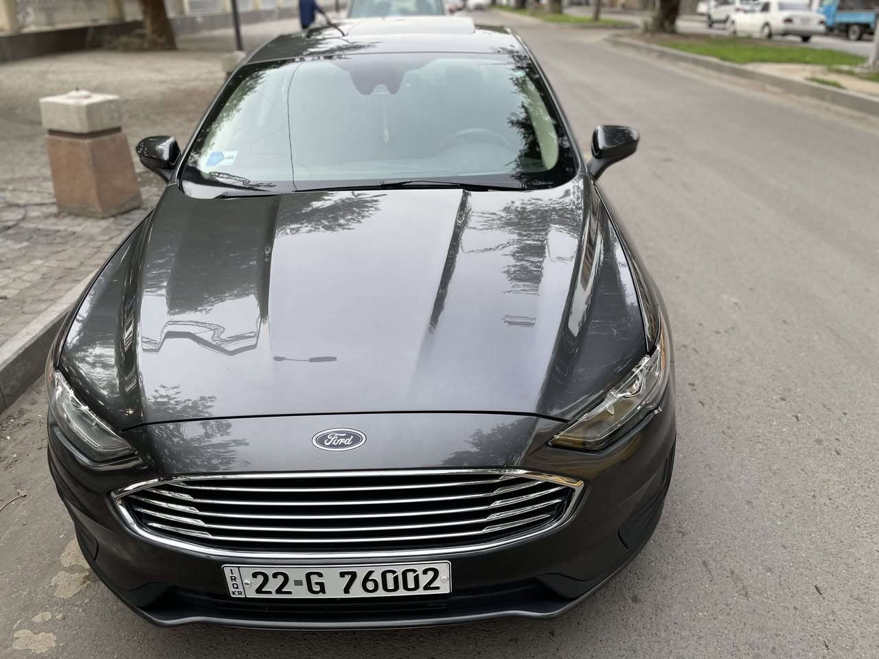 فورد فيوجن 2020 SE
محرك 1500 توربو ماشية 60 ميل 
صور الحادث مرفقه والسيارة معروفة بمواصفاتها
السياره بجم كبس
‎السيارة سلايد
‎بصمة 
‎ثلاث شاشات (3) الكتروني
‎رادارات امامي وخلفي وجانبي
‎حساسات امامي خلفي
‎مانع تصادم 
‎مثبت سرعه 
‎تحديد مسار
‎گير ماوس
‎كامره خلفية دواره
‎مانع انزلاق
‎شاشة اعطال
‎نظام صوتي مميز
‎نظام ECO اقتصادي
‎تبريد قطعتين خلفية
‎هندبريك بصمة  
‎مخارج USB عدد (4)
‎كود قفل ابواب شغال 
‎كشن كهرباء قماش
تشغيل عن بعد 
‎رقم اربيل السعر ١٤٣ وبيها مجال للشراي
***********
