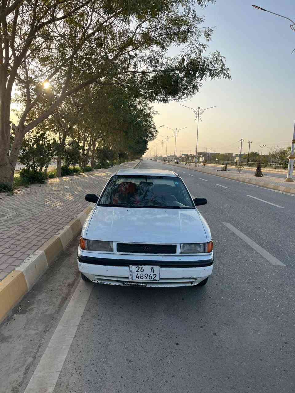 للبيع مازدا 323
موديل 93
سنويه جديده 
السعر 27وبيها مجال 
صلاح الدين بلد

‏‪***********‬‏
