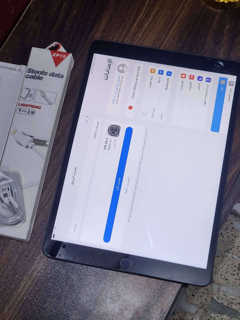 ايباد اير3 حجم شاشة 10.5 جهاز مكفول ونضيف بطارية تسعينات يشغلك 60فريم يدعم اخر تحديث ذاكرة64 وياه قلم شحن وسماعات وكيبل شحن بغداد 230الف نهايتة


**إذا كنت صاحب هذا الإعلان وتريد حذفه لأي سبب، رجاءا أرسل رسالة إلى الدعم الفني**