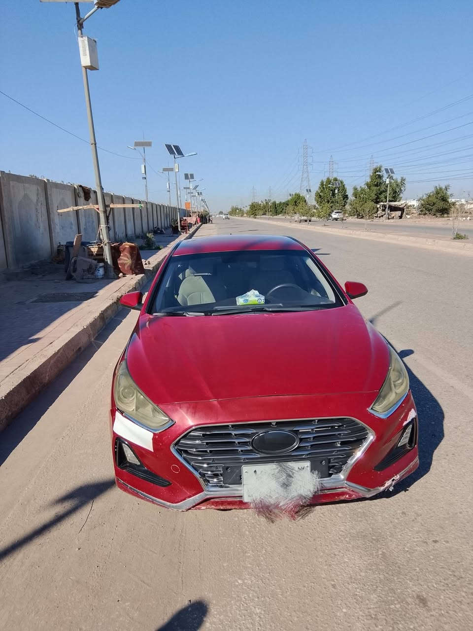 سوناتا18 امريكي محرك gdi 2400 حادث امريكة فقط جاملغ +بنيد رقم اربيل *********** مكان اسيارة نجف السعر 115
