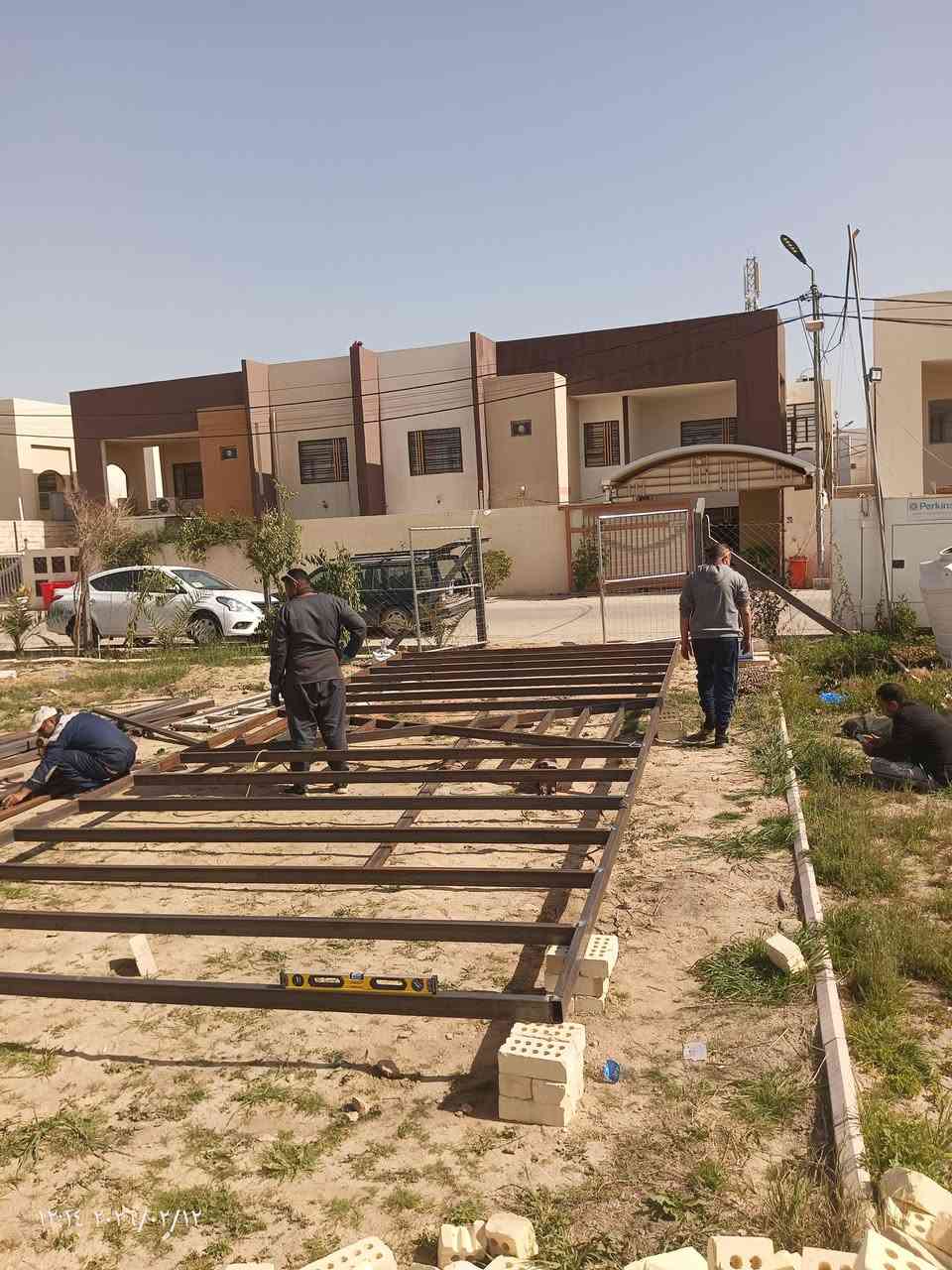 حدادية امير العابدي
@عمل وانشاء جلسة للضيوف داخل البيت الحديقة و بكادر فني هندسي 
***********
