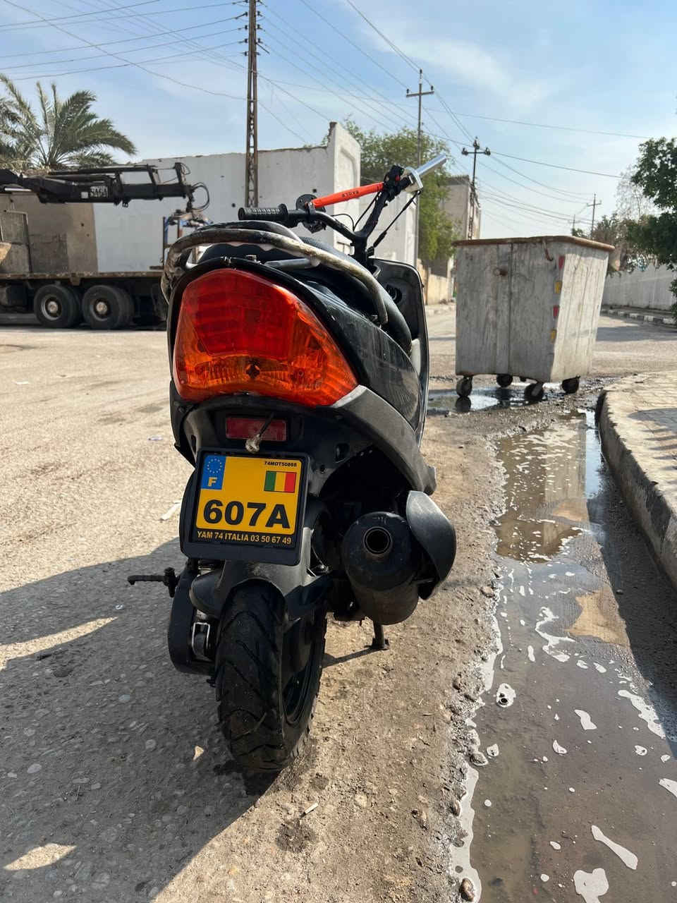 سلام عليكم شباب دراجه ماكس ‏عدلة البيع
درجه بوشه 55  ‏السعر ￼ دراجه 450 وبيهه مجال شراي يجيني خاص وبل خدمه مكان دراجه بصره قضاء 
الدير رقم الهادف بي واساب 
***********) 
*********** )
