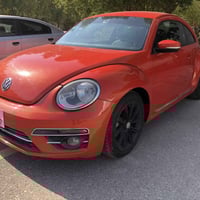 بيع او مراوس   فولكسواكن بيتل  2018  لون برتقالي مميز   رقم بغداد الدو...