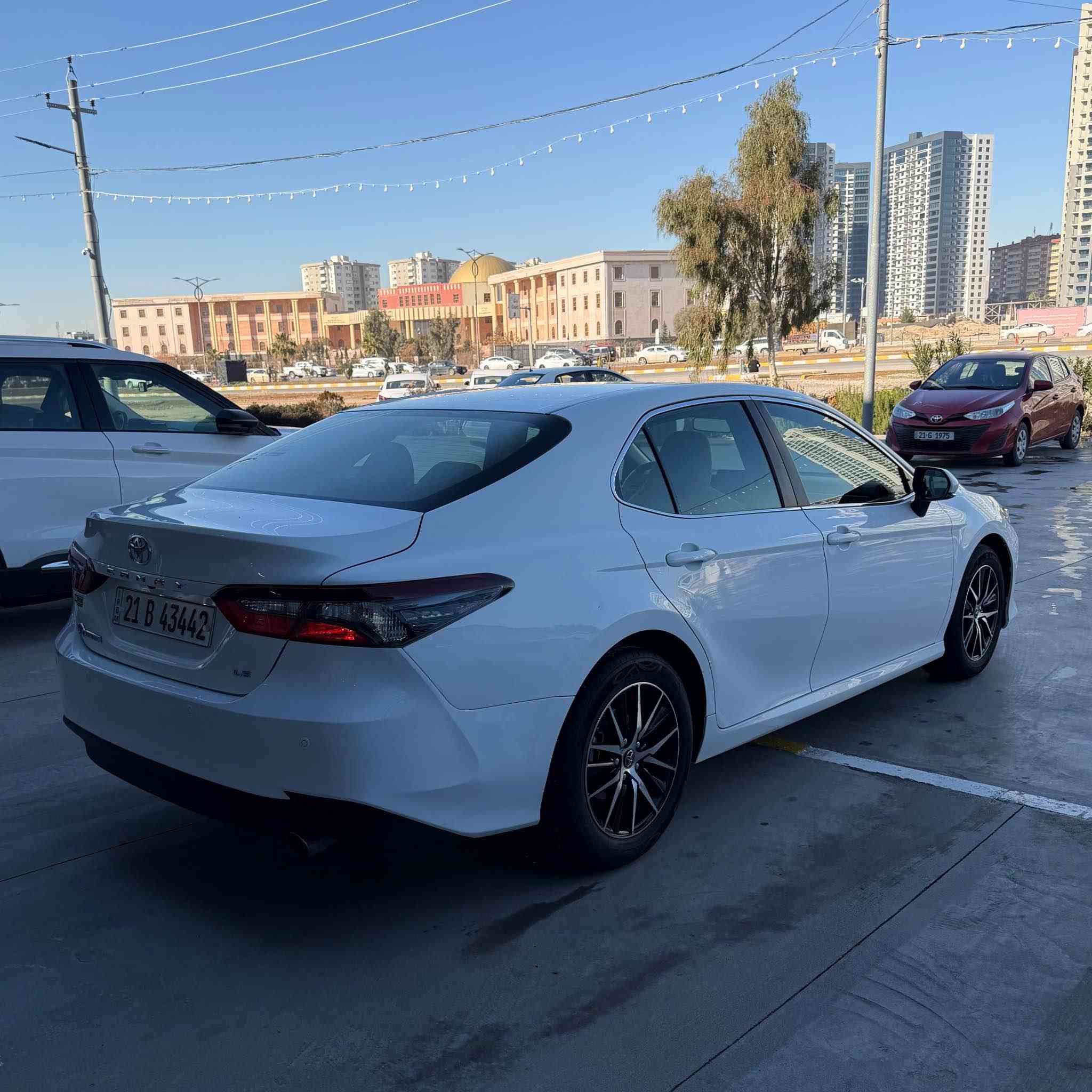 Toyota Camry LE
مۆدێل : ٢٠٢٢
ماوەی ڕۆیشتن : ٥٩،٠٠٠ كم
بۆیاغ : بێ بۆیاغ ، ٣ پەڵە ساردی بچووک
پستۆن : ٤ پستۆن
بزوێنەر : ٢.٥
ڕەنگ : سپی بەفری
خەلیجی کۆمپانیای سەید نەهرۆ - ڕەقەم سلێمانی - ڕەقەم و سەنەوی تازە تا ٢٠٢٨ 
شاشە گەورە - ویلی جوانی بۆ دانراوە - دوو سویچ بيلادى - حاسەی دواوە - کامێرای دواوە - برێک بەصمە - ئەوتۆ هۆڵد - تەبرید لەمس - تەبرید مەرکەزی - سوکان ڤۆلیۆم - ٦ ئێرباگ - ئاوێنە ئیشارەت و کارەبایی - دیاریکردنی خێرایی 

ژمارە مۆبایل : ***********
---------------

Toyota Camry LE 
مودیل : ٢٠٢٢ 
عدد الأميال : ٥٩،٠٠٠ كم
ضرر : بدون صبغ ، ٣ بقع بارد صغار
سلندر : ٤ سلندر
محرک : ٢.٥
اللون : ابیض ثلجي
خليجي شركة سيد نهرو - رقم سليمانية - رقم و سنوية جديدة لحد ٢٠٢٨ 
شاشة كبير - ويل مبدل - سويجين بلادي - حساسات خلفية - كاميرا خلفية - بريك بصمة - اوتو هولد - تبريد لمس - تبريد مركزي - تحكم ستيرن - ٦ ايرباك - مرآة اشارة و كهرباء - تحديد سرعة

رقم الهاتف : *********** السليمانية, العراق
