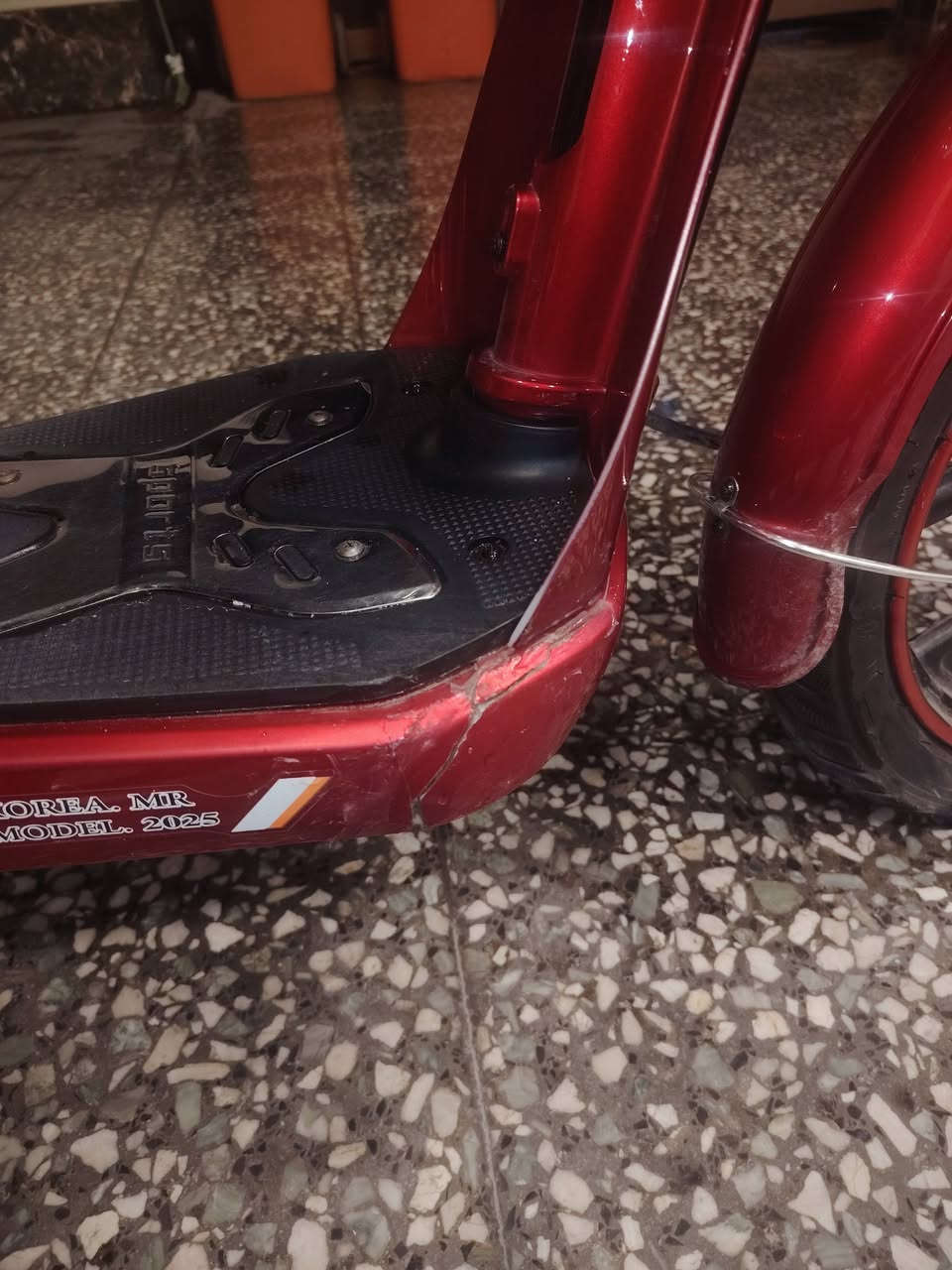 دراجه korea mr model 2025 للبيع ✨
مواصفات ملف بسعه 800W وباتريات عدد 4 اي 48V وممكن تسوي عدد 5 اي 60V العقل جوكر 60/48 والسرعه 99 على تطبيق ويز 34/35 حقيقي 4 نمر دبلات امامي خلفي الاضافات هورن ولايت همر كبير الحجم 
العنوان: بغداد_الدوره
الرقم:***********واتساب فقط 
السعر:400الف وبيها مجال
