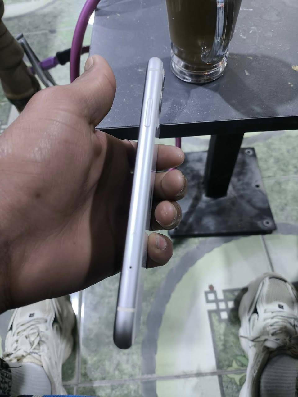 البيع آيفون 11عادي جاهز ستخدام شخصي ب96بلاديه ث128جاهر كله شغال صوت سيمكارت نضيف كلش شاشه بلاديه بس وحده من الكامرات مو واضحه نفس ما مبيهن بل صوره ثانيه تشتغل ما بيه شي مكاني كوت خاجيه سعره 250شراي ينتصل ***********
