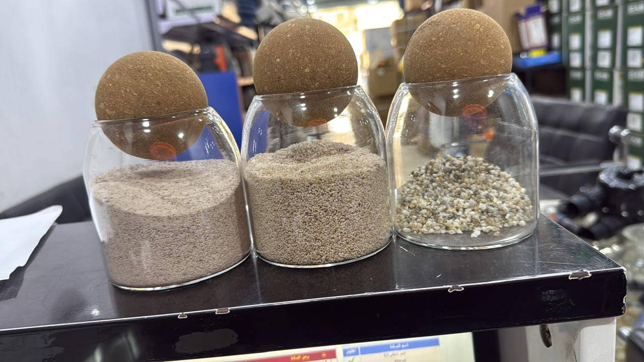 � وصول جديد من الوتر ستوب التركي المنشأ!
• مثقب، ارتفاع 30 سم
• سمك ومرونة عالية
• طول اللفة 25 متر

🏖️ رمل خاص بالفلترة للمسابح الشاطئية
• كفاءة عالية في فلترة وتنقية المياه 💧
• تركي المنشأ 🇹🇷
• متوفر بثلاث درجات لتلبية جميع احتياجاتك

✨ جودة عالية وتوافر مستمر!

🛒 نجهز الجملة والمفرد
🚛 خدمة توصيل إلى جميع أنحاء العراق

📞 الاتصال: ***********
📍 أو زيارتنا في: بغداد، كمب سارة، شارع جامع الشاكرين
