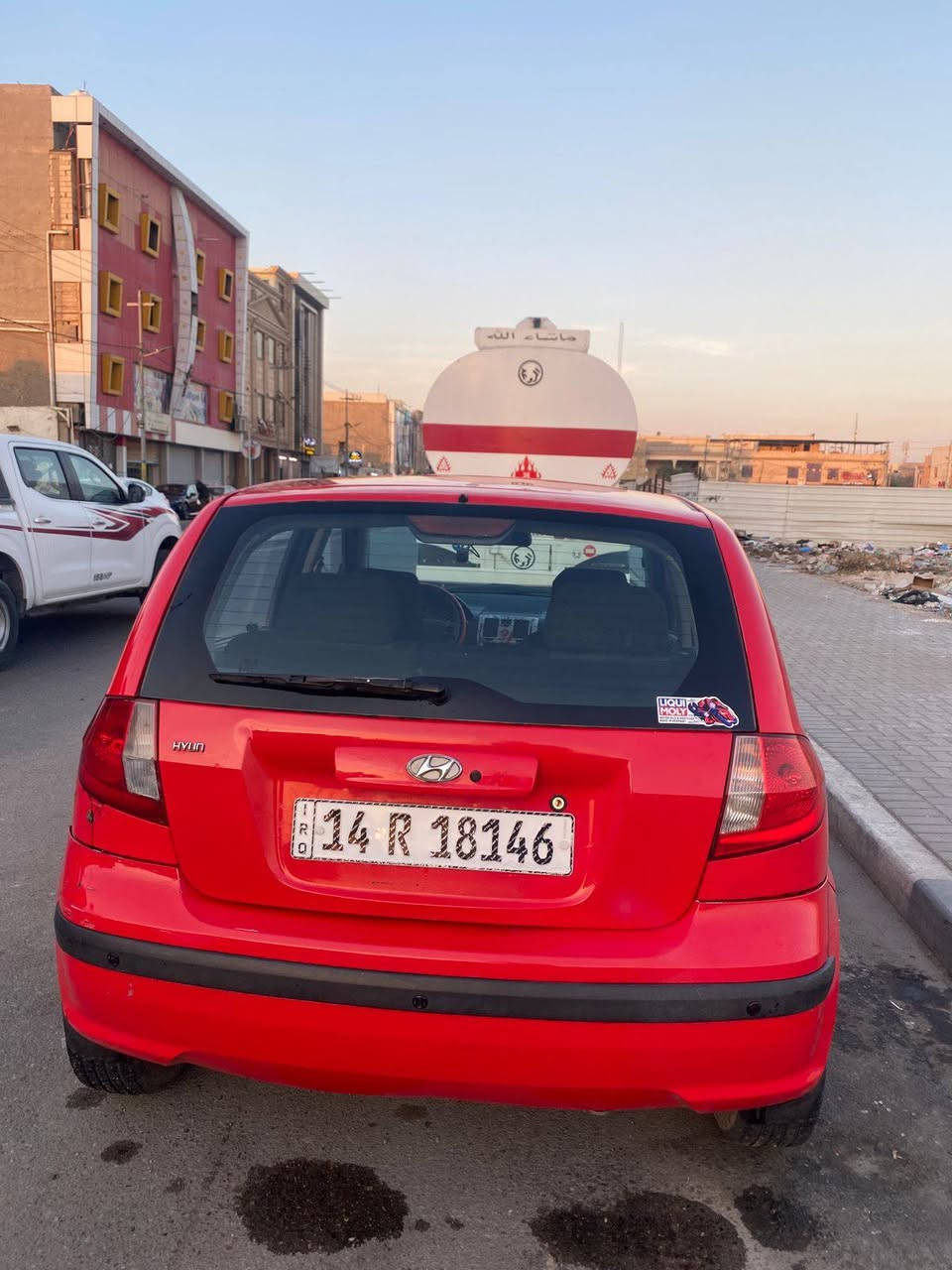 هيونداي جيتز 2008
محرك 1600 دوش 
رقم بصره الانكليزي الجديد
جاهزه من الطول للطول من كلشي 
من حداديه تايرات دسكات باتري 
مكينه كير تبريد برغي نقص مابيها 
للبيع وللمراوس حسب القناعه
السعر 75 ورقه
الاتصال على 
*********** البصرة, العراق
