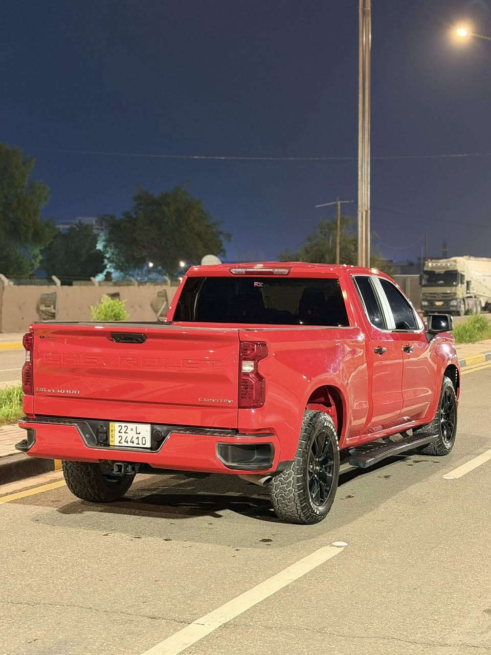 سلفرادو 2024 لون مميز (بصمه) 
بيه تضليل مرخص من المرور (80‎%‎)
رادارت تشغيل عن بعد
رقم اربيل تحويل او وكاله
محرك 2700 تيربو
ماشيه 14 الف
السعر 248
مكانه كربلاء 
للاستفسار ***********
