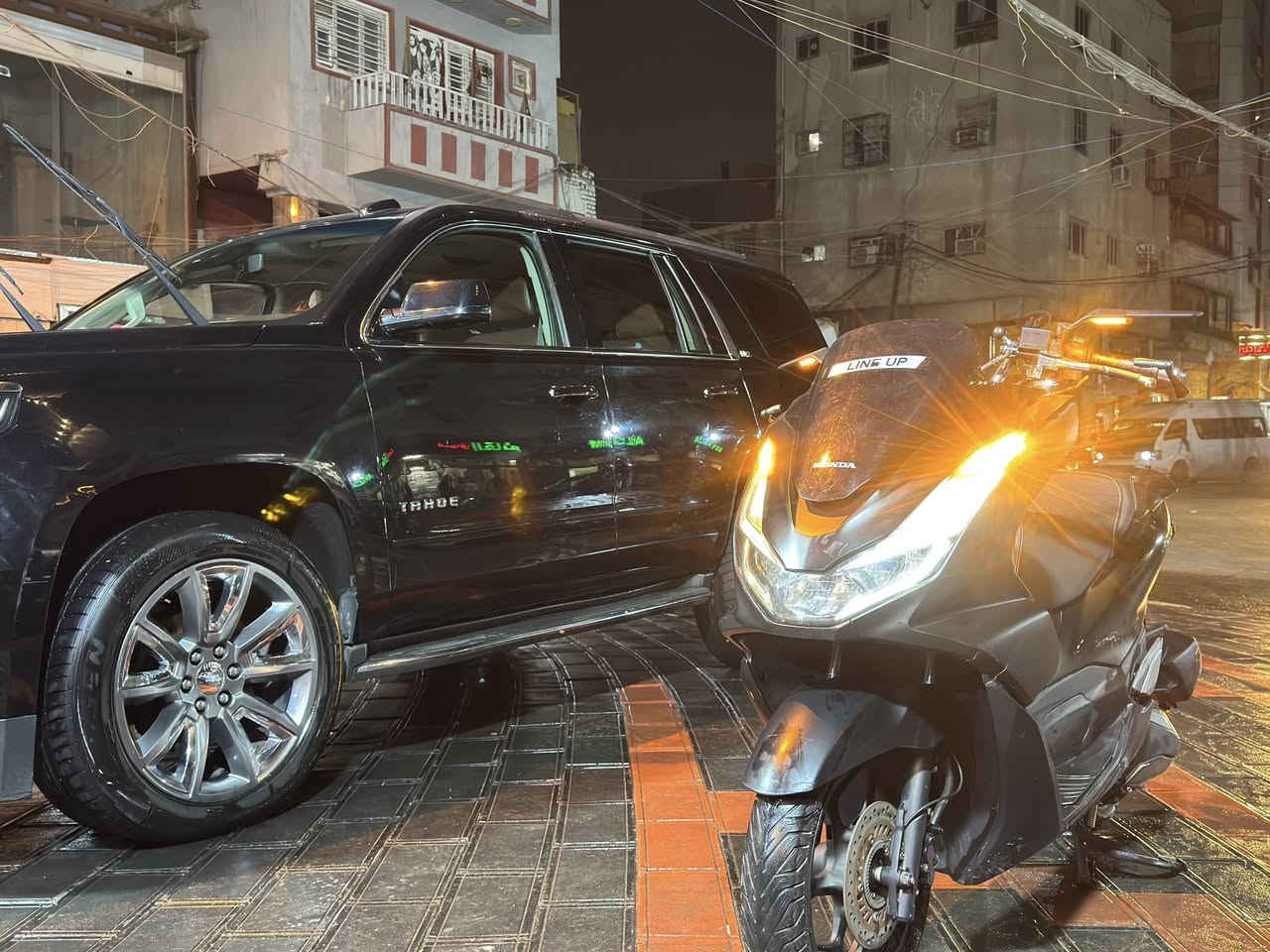 سلام عليكم pcx جيل رابع حساس ستان حساس ازدحام تدفئه يدات مري خفاش ام لاشاره وباقي الموصفات  معروفه الدرااااجه كفااله عامه مكانها كاضميه *********** سعرهاا ((١٦)) وبيه مجال شي بصيط (ملاحضه )( اوراق كامله اوراق  مزاد موجوده)
