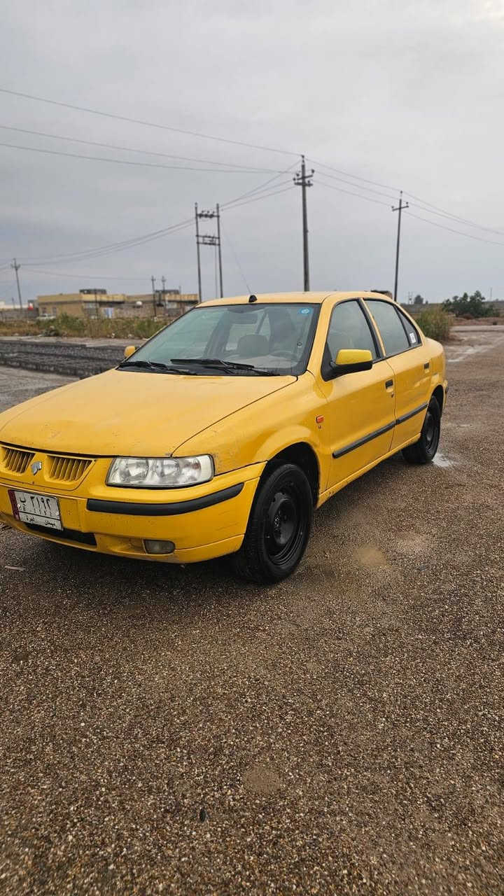 سلام عليكم سمند موديل 11سنويه 28هيه غرامات مصفره مكفوله من تبديل وصبغ مكينه كير حداده كلها جديد السعر 35وبيها مجال هاذ رقم بيه واتساب ***********
