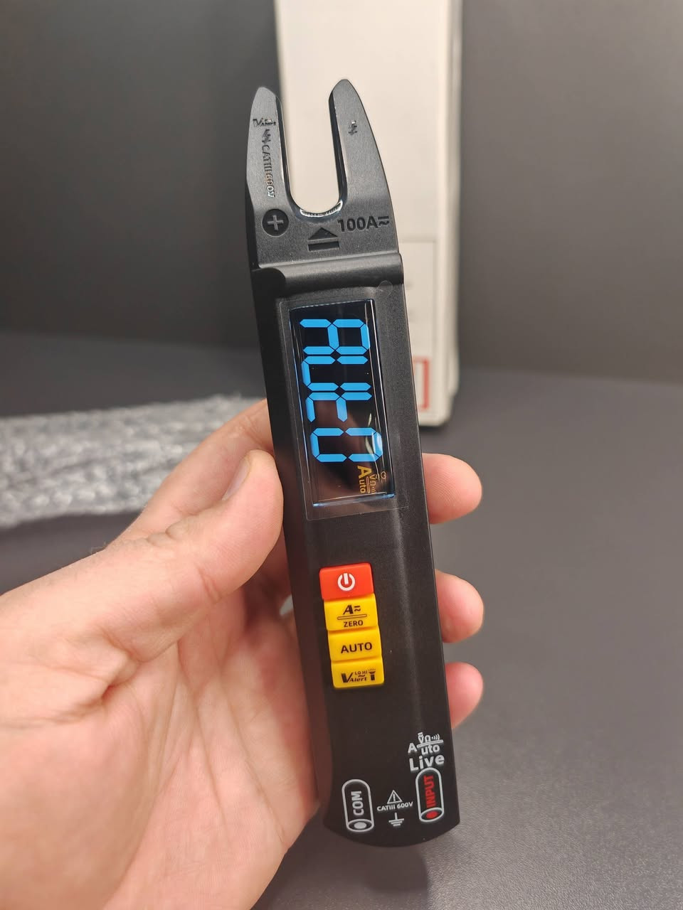 ماركة BSIDE، كلامب ميتر وملتيميتر قراءة اوتوماتيك و شحن تايب سي شاشة ولايت ونظام NCV
جديد غير مستخدم، كوالتي ممتاز جدا بضاعة اوربية مو تجاري
يوجد توصيل لجميع المحافظات ***********
