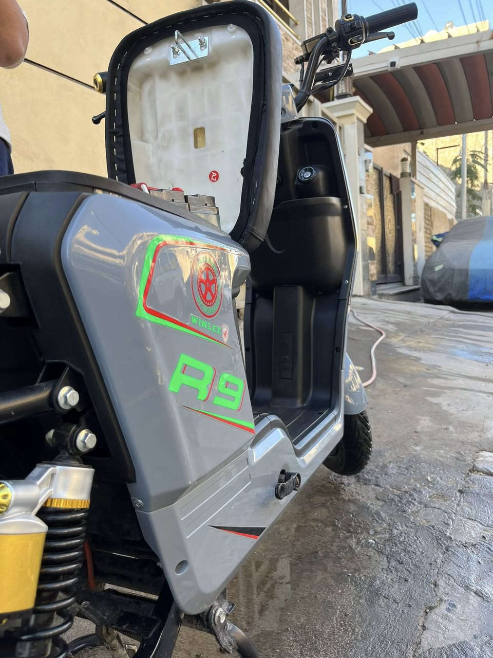 سلام عليكم دراجه R9 فول مواصفات الدراجه جديده تشغيل سويج بصمه كارت بلوتوث بطاريات جديده شاحنه موجود رايدها 475 وبيها مجال عنواني بغداد البياع شارع 12 رقمي 7722704944


**إذا كنت صاحب هذا الإعلان وتريد حذفه لأي سبب، رجاءا أرسل رسالة إلى الدعم الفني**