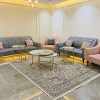 كنبة مودرن • حالة ممتازة • توصيل أربيل