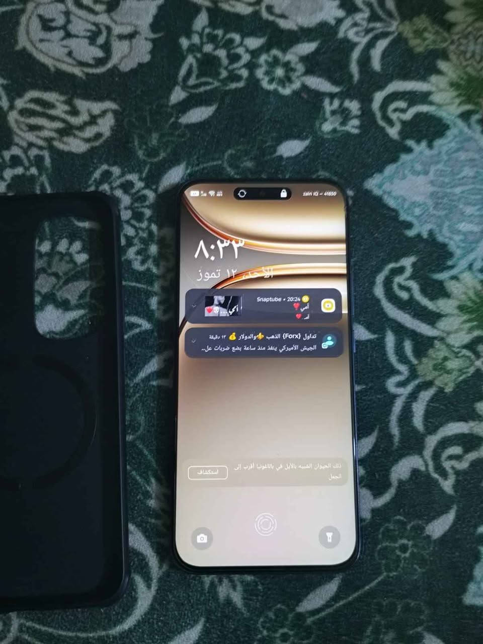 سلام عليكم متاح جهاز تكنو سبارك40 برو بلاس ذاكره256 رام8 جهاز جديد تاريخ الشراء 6/6/2026 غراضه بعدهن مامفتوحه الشاشه منحيه انحناء بسيط بصمه بالشاشه الجهاز غني عن التعريف جديد الجهاز السعر 300 وبي مجال مكاني بغداد حسينية الراشديه رقمي بي واتساب(***********)او على الخاص موجود 
ملاحظه: الجهاز جديد وكله شغال والسعر بي مجال اخواني بغداد, العراق
