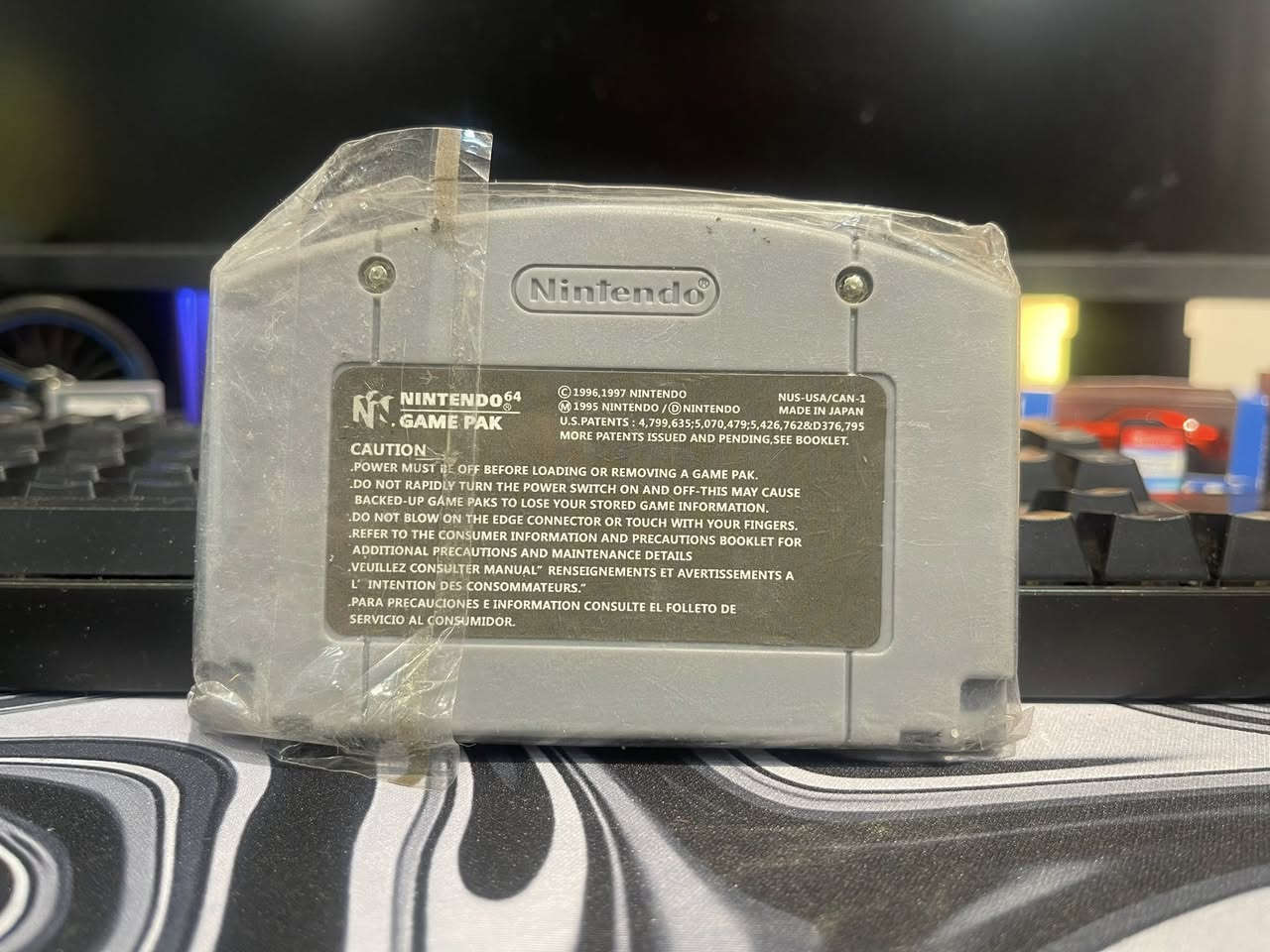 من رخصة الادمنية
كاترجات العاب N64

1. كاترج MARIO KART

2. كاترج DIDDY KONG RACING

🔥🚨 سعر الكاترج 7500 🚨🔥


**إذا كنت صاحب هذا الإعلان وتريد حذفه لأي سبب، رجاءا أرسل رسالة إلى الدعم الفني**