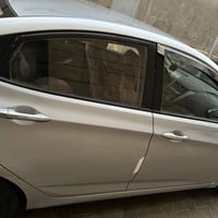 اكسنت موديل 2016 وارد خليجي ضربته جاملغ خلفي بدون دواخل وتبديل جاملغ ا...