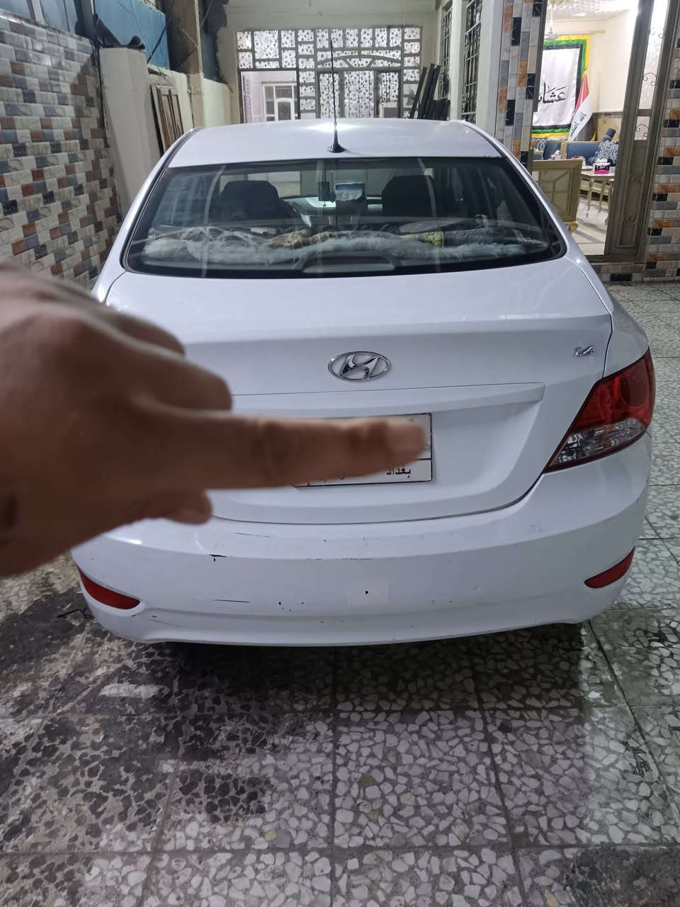 سلام عليكم ورحمة الله اكسنت وارد خليجي بدون حادث عده دواسه بيهه طخه بصيطه بغداد بسمي  رقم الهاتف ***********
